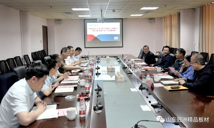 全国工程勘察设计大师王立军一行到冠洲走访交流 全国工程勘察设计大师王立军一行到冠洲走访交流